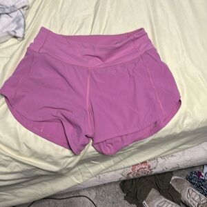 lulu size 2 shorts in color purple